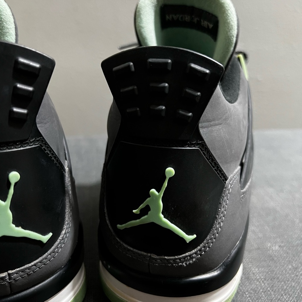 Nike Air Jordan 4 IV Green Glow 308497-033 - Picture 10 of 16